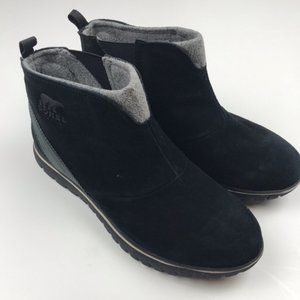 Sorel Cozy Short Snow Boot Suede I Size 6